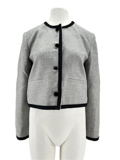 Veste en mélange de cachemire et soie
