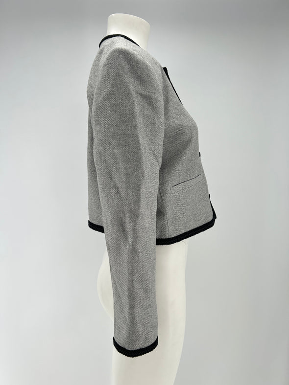Veste en mélange de cachemire et soie