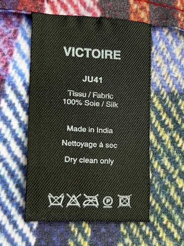 Jupe longue à carreaux multicolores