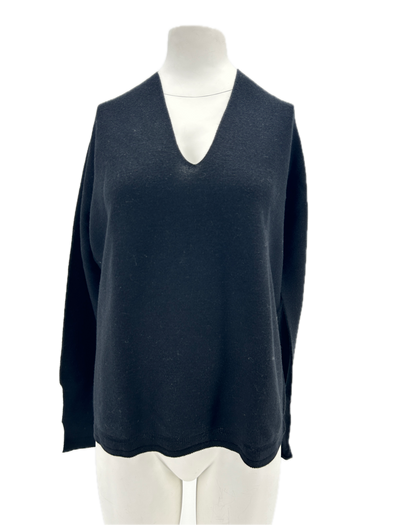 Pull en laine noir