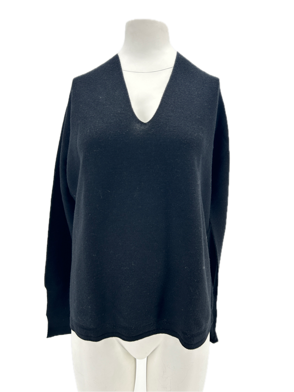 Pull en laine noir