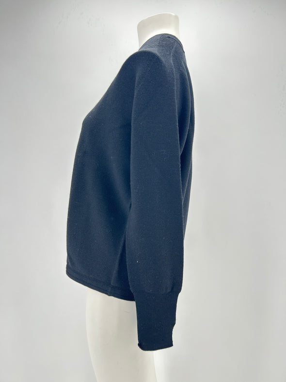 Pull en laine noir