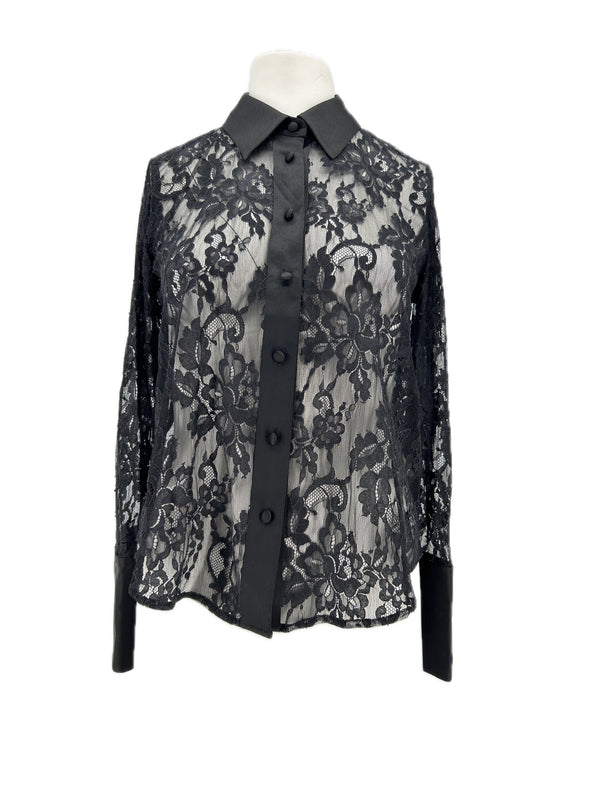Chemise en dentelle