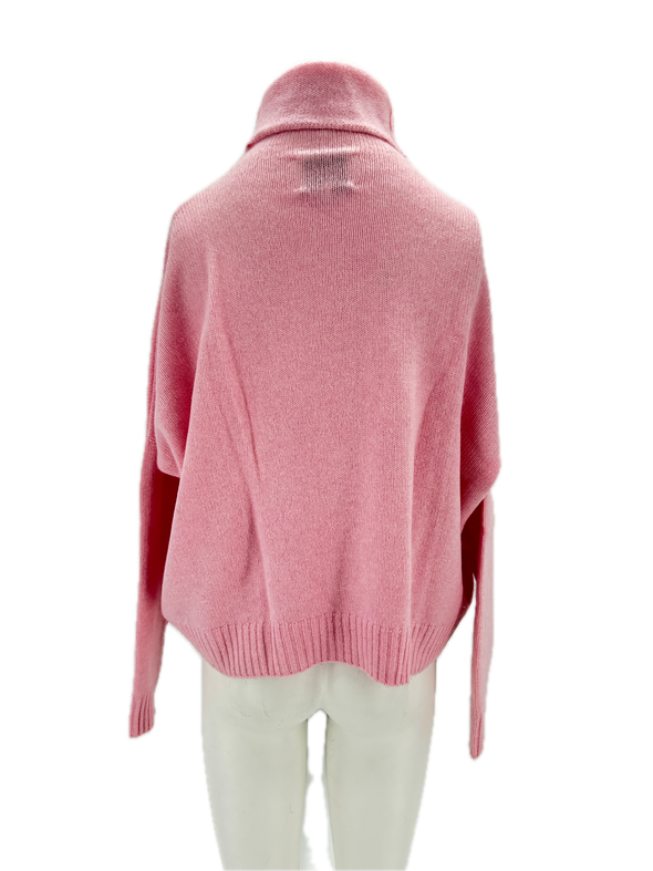 Pull col roulé en cachemire