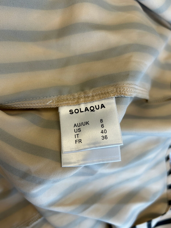 Chemise en soie rayée