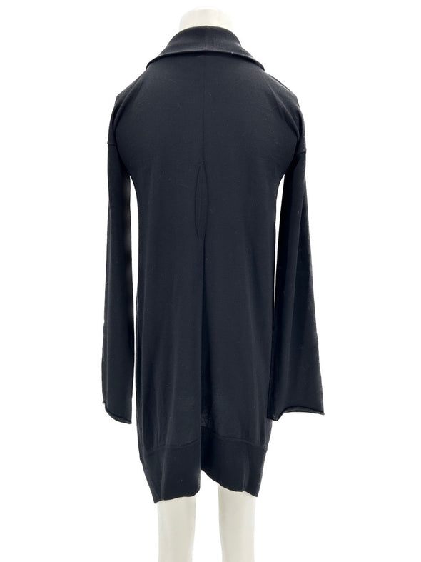 Cardigan en laine noir