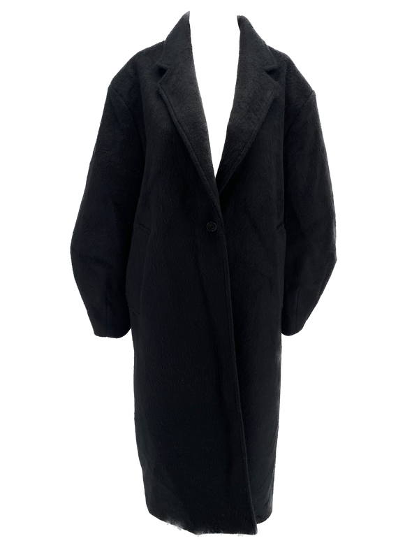 Manteau oversize noir
