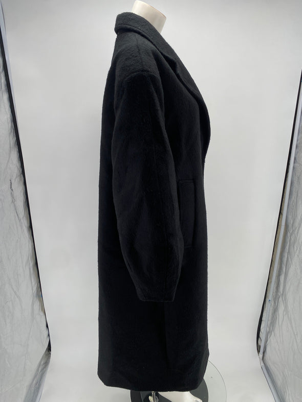 Manteau oversize noir