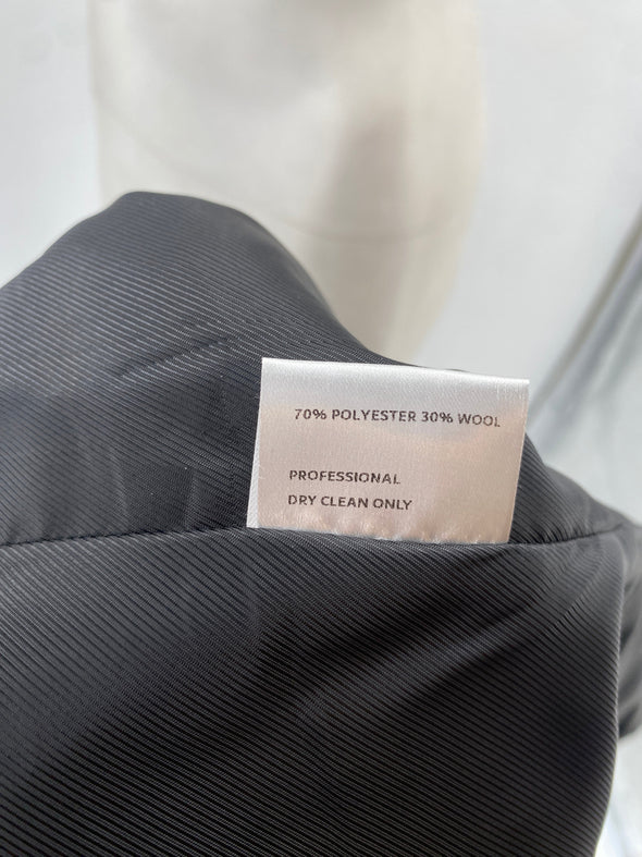 Manteau oversize noir