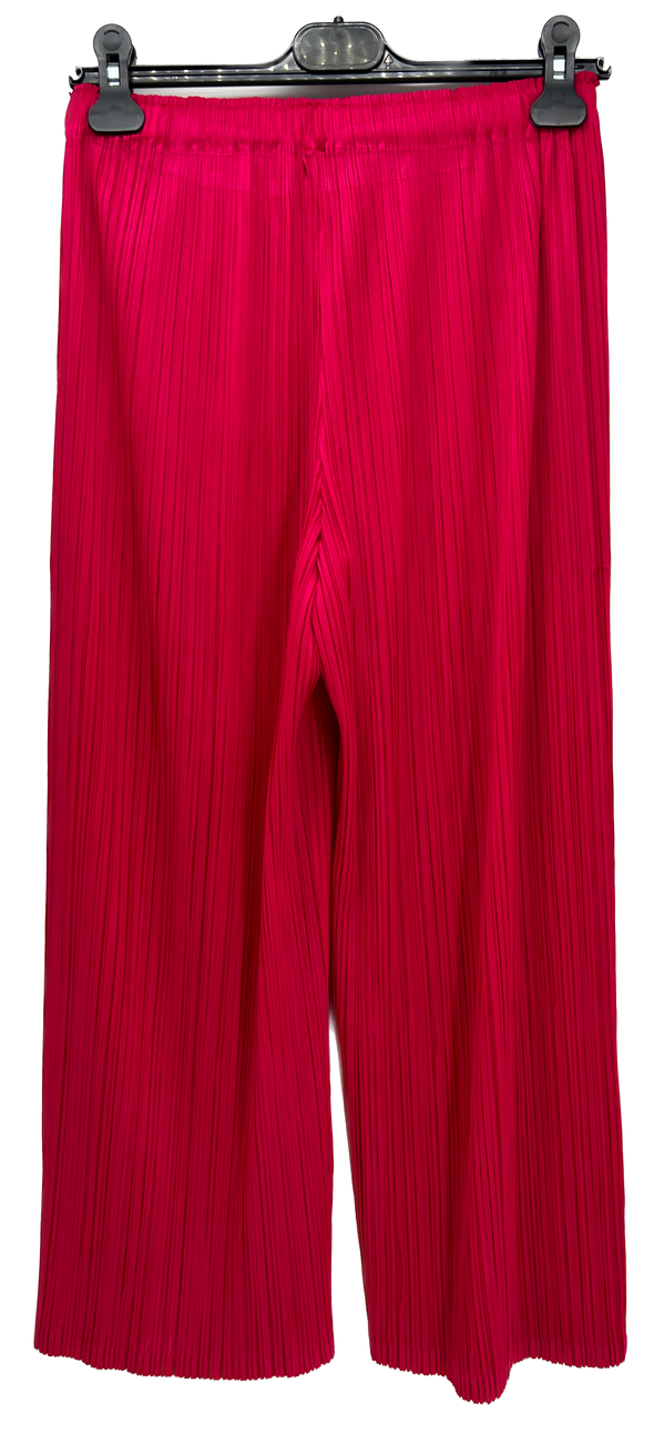 Pantalon fluide rouge