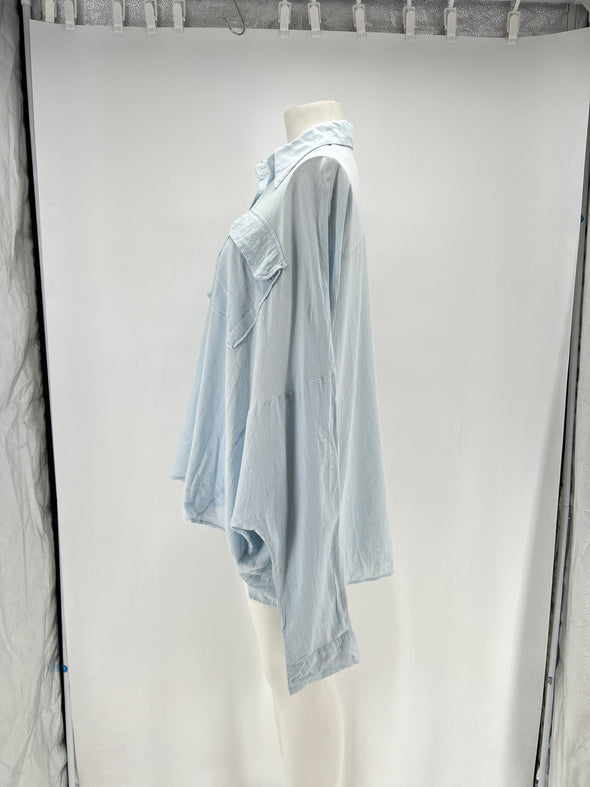 Chemise bleue