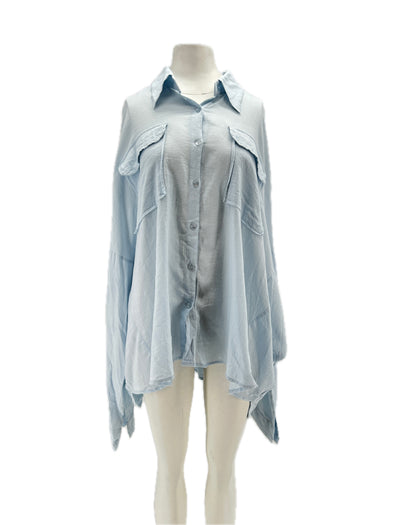 Chemise bleue