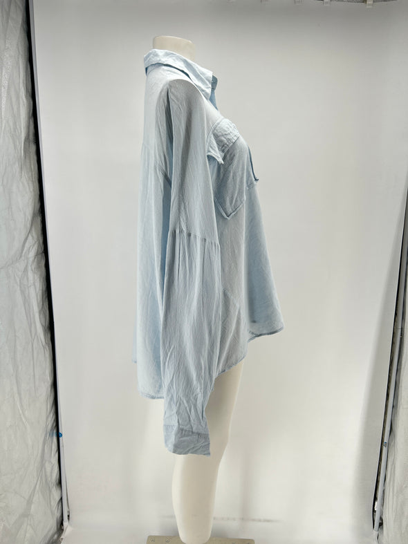 Chemise bleue