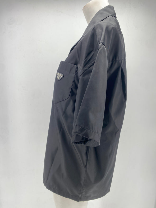 Chemise en nylon manches courtes