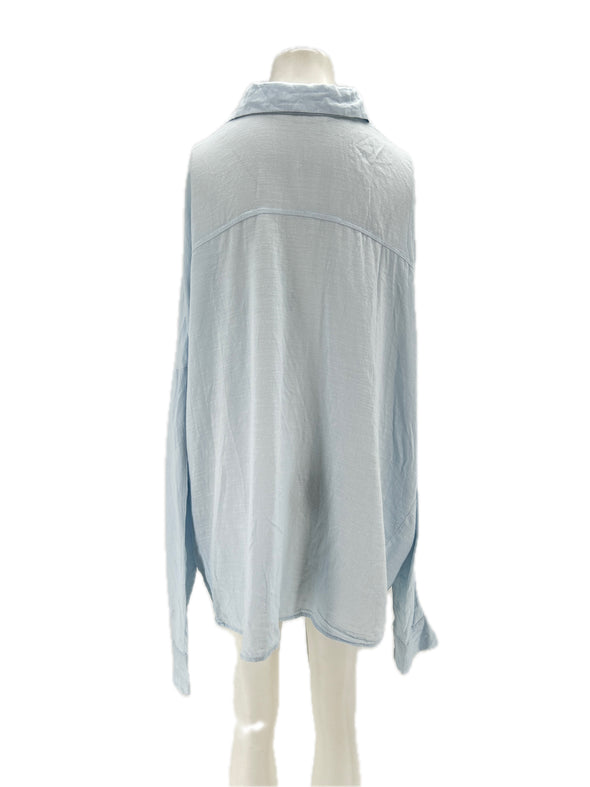 Chemise bleue