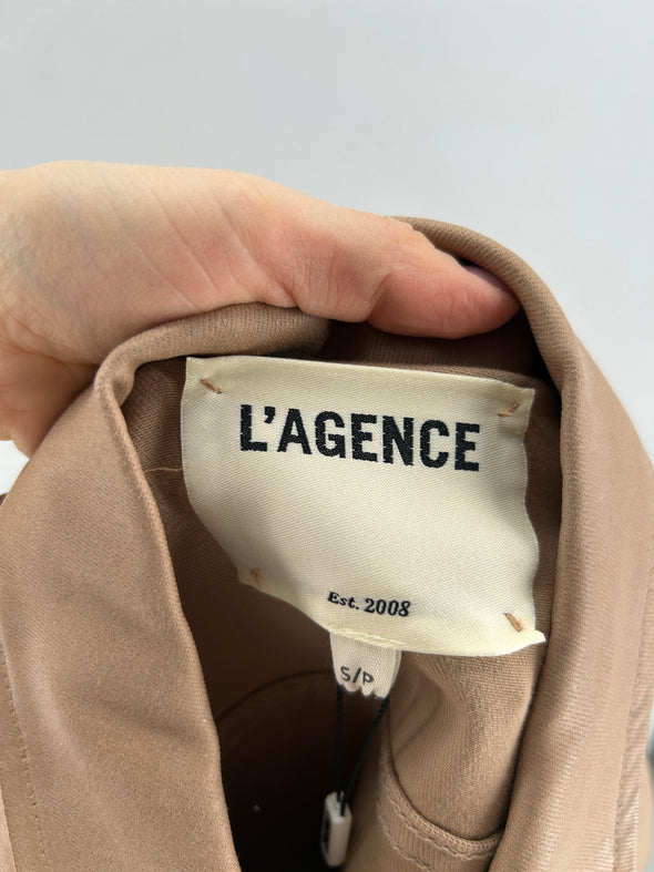 Veste en denim camel