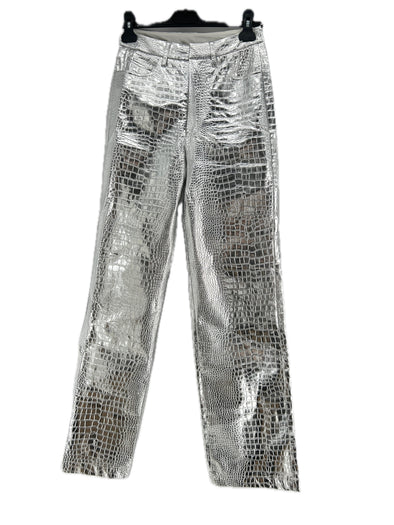 Pantalon argenté