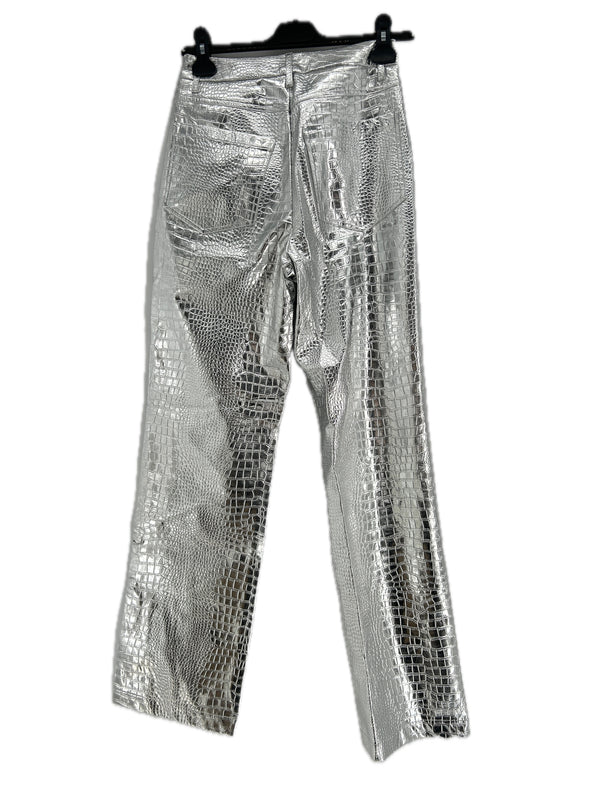 Pantalon argenté