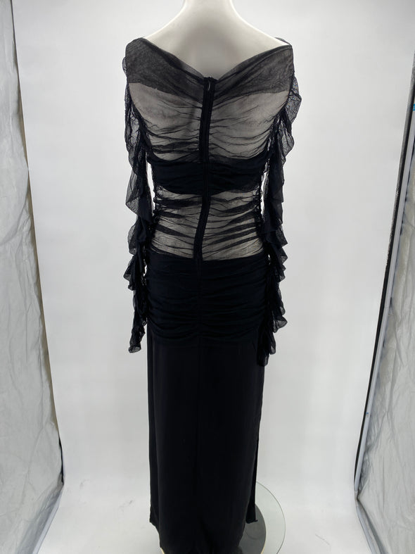 Robe en tulle noire