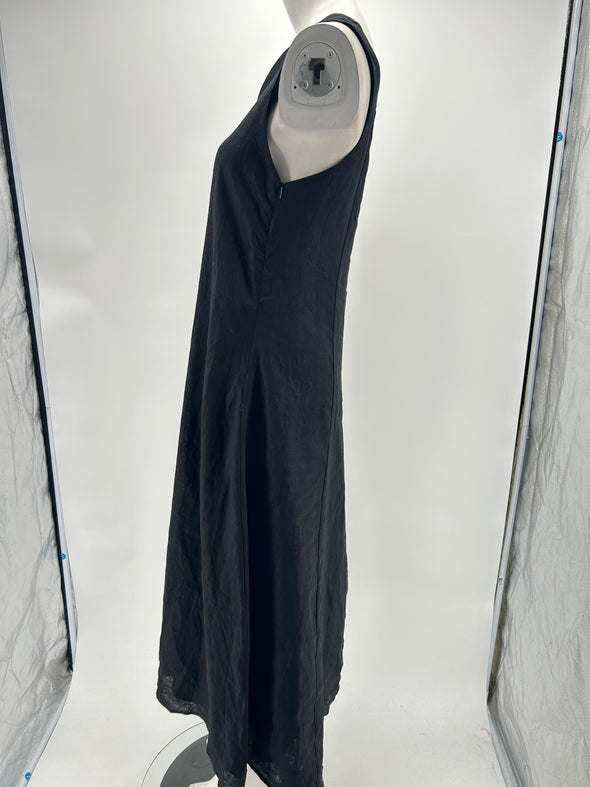 Robe asymétrique noire