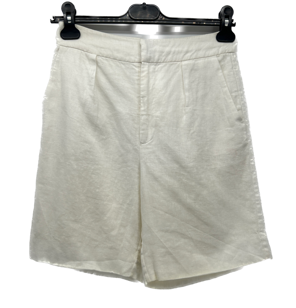 Short en lin blanc "Andaman"