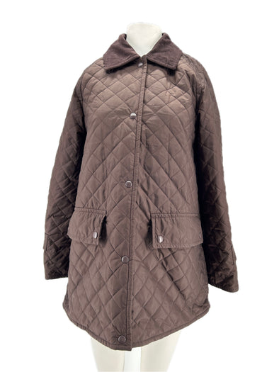 Veste matelassée marron
