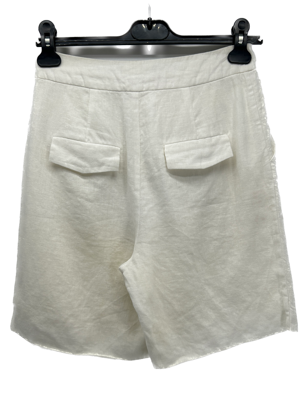 Short en lin blanc "Andaman"