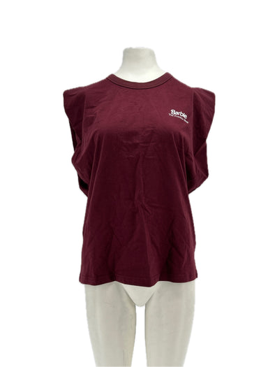 Tee-shirt bordeaux