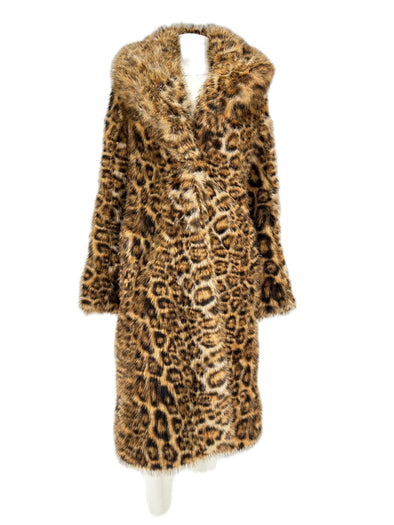Manteau en fausse fourrure