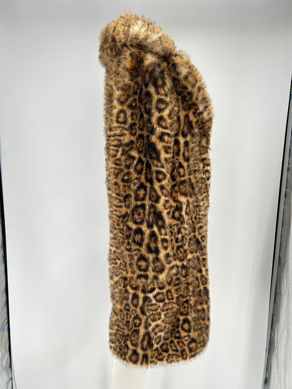 Manteau en fausse fourrure