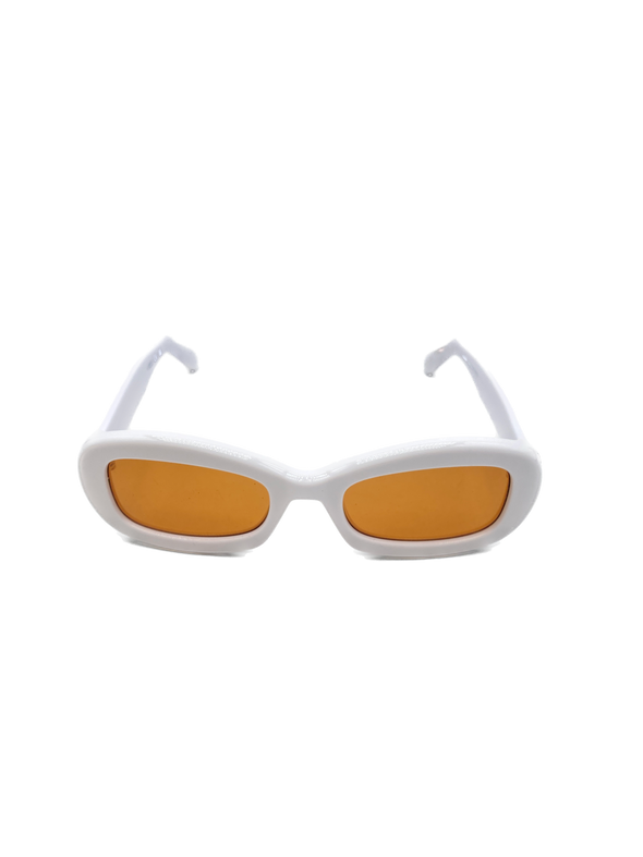 Lunettes de soleil blanches