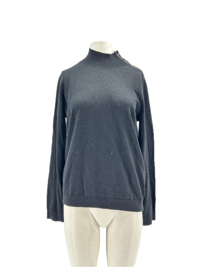 Pull en laine noire