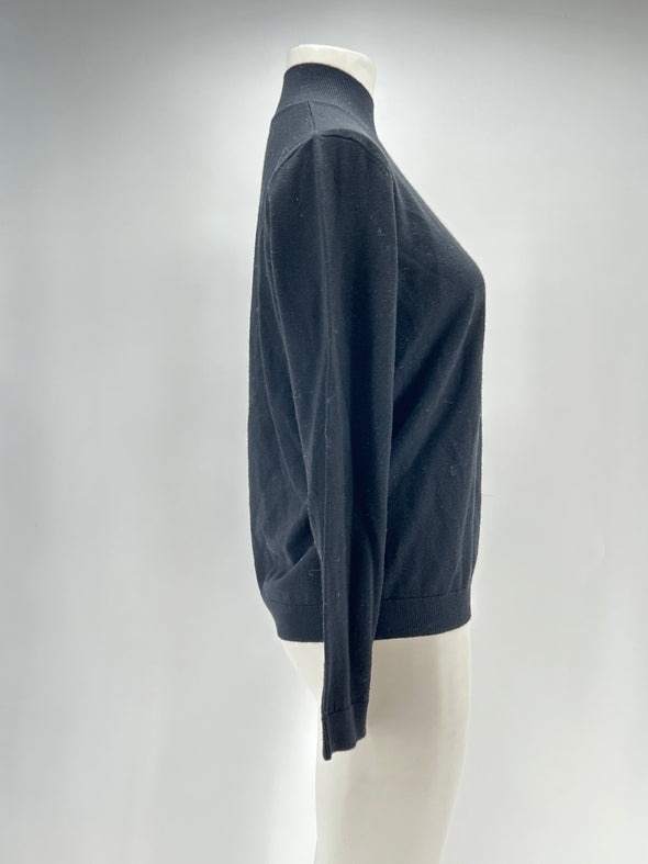 Pull en laine noire
