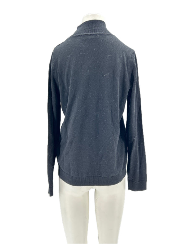Pull en laine noire