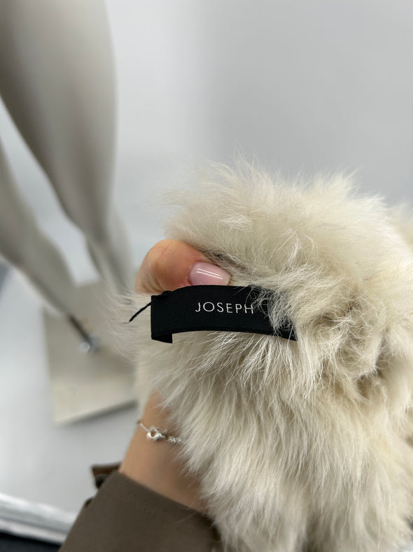 Manteau en peau lainée
