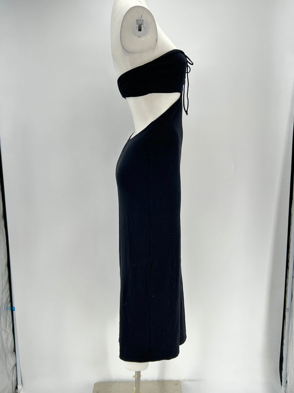 Robe bustier noire