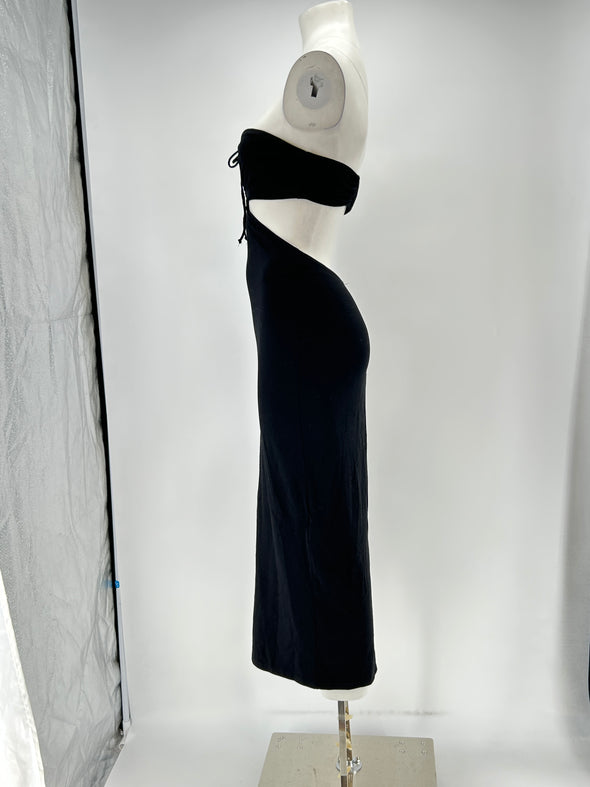 Robe bustier noire