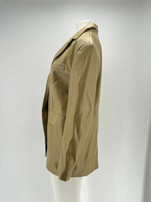 Veste en cuir synthétique