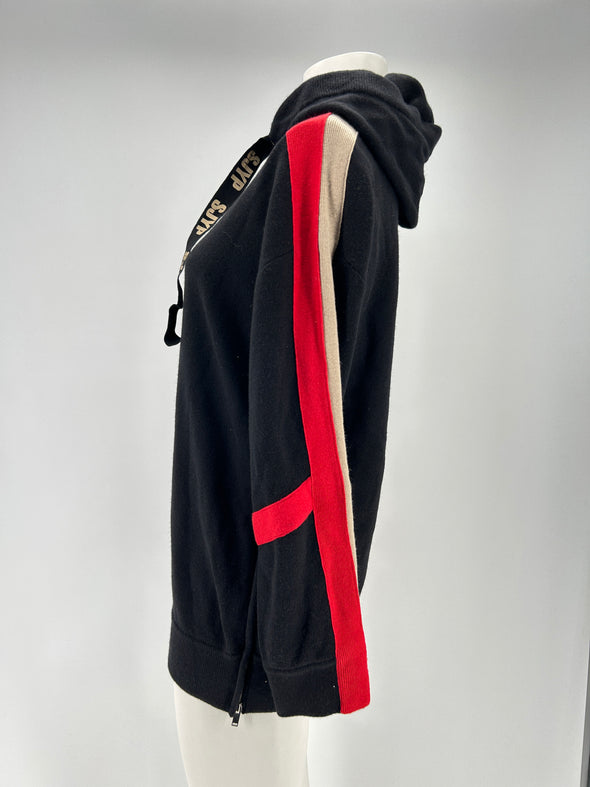 Sweat à capuche noir