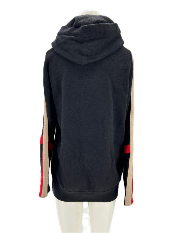 Sweat à capuche noir