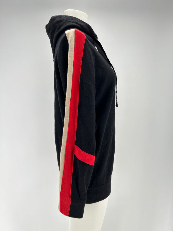 Sweat à capuche noir