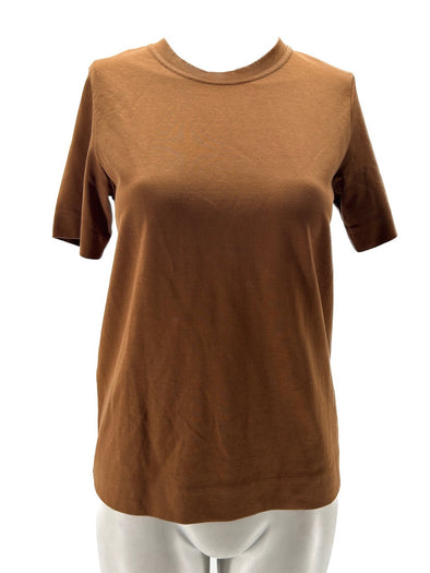 T-shirt marron