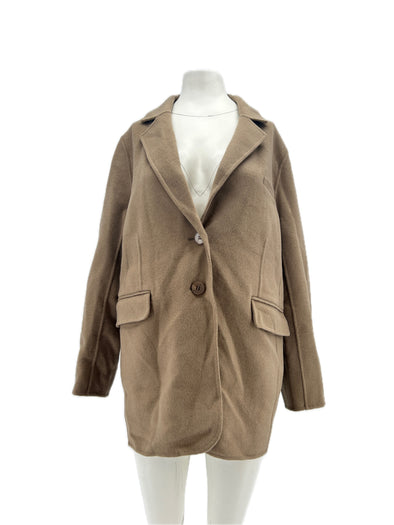 Veste en laine marron