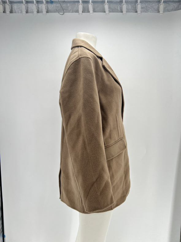 Veste en laine marron