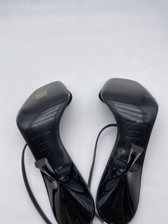 Sandales noires à talons