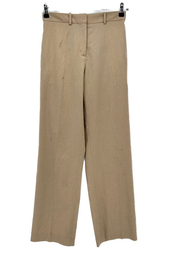 Pantalon en laine beige