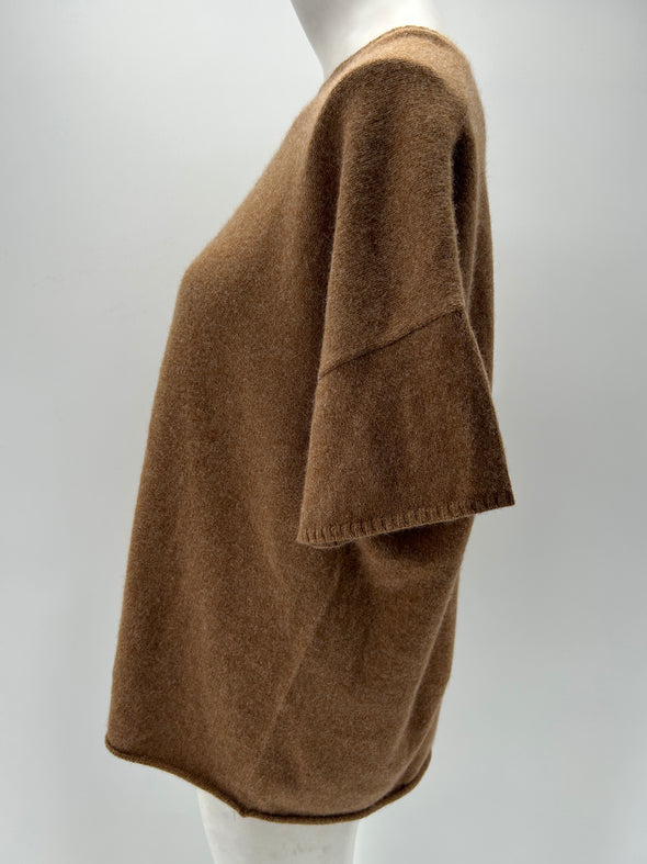 Pull camel en laine "Izaro"