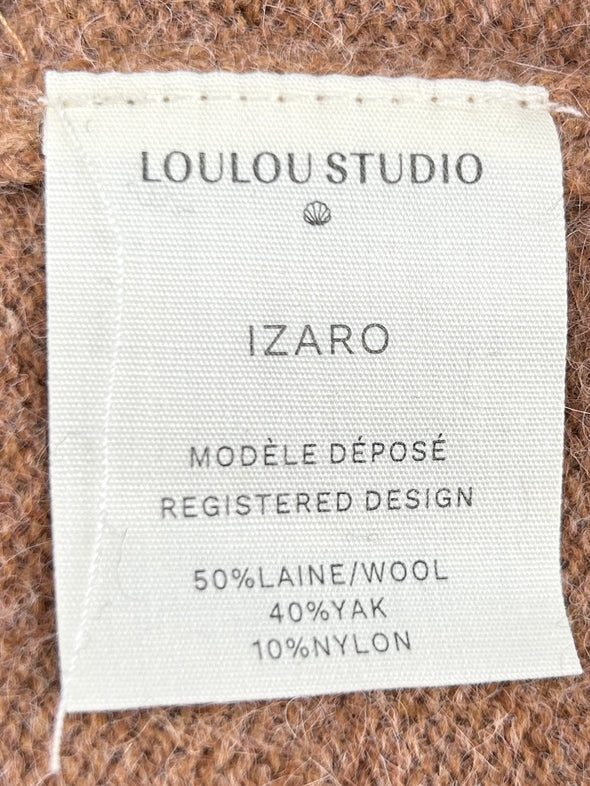 Pull camel en laine "Izaro"