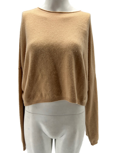 Pull camel en cachemire "Fakarava"