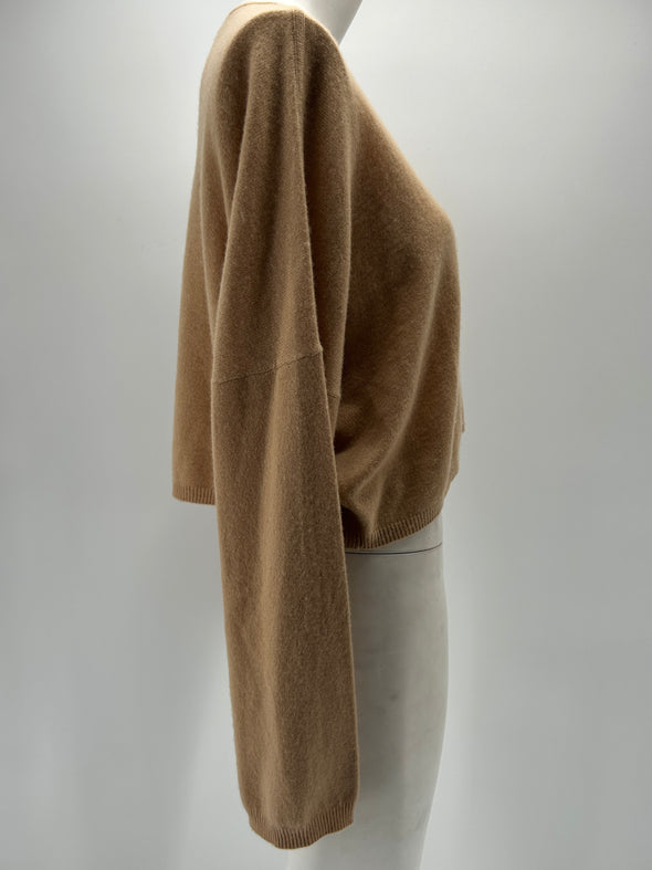 Pull camel en cachemire "Fakarava"